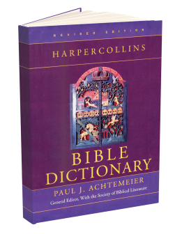 Harper's Bible Dictionary